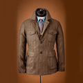 Men's Tweed Jacket Tuxedo Woolen Suit High Quality Costumes Wool Single Breasted Casual Slim Fit Male Blazers Autumn Winter