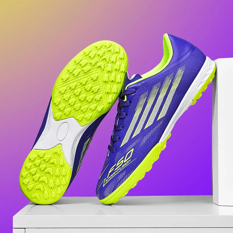 New Men Football Boots Soccer Shoes Boys Sneakers Match Ankle Non-Slip TF/FG Professional Comfortable Sports Shoes Unisex
