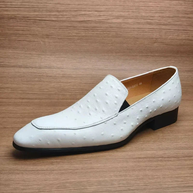 Premium Fashion Men's Casual Shoes Loafer for Men Camel Design Slip-on Mens Dress Leather Daily Wear Zapatos De Vestir Hombre