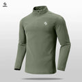 2026 New Autumn/Winter Men's Outdoor Sports Running Mountaineering Cycling Fitness Long Sleeve Breathable Elastic T-Shirt