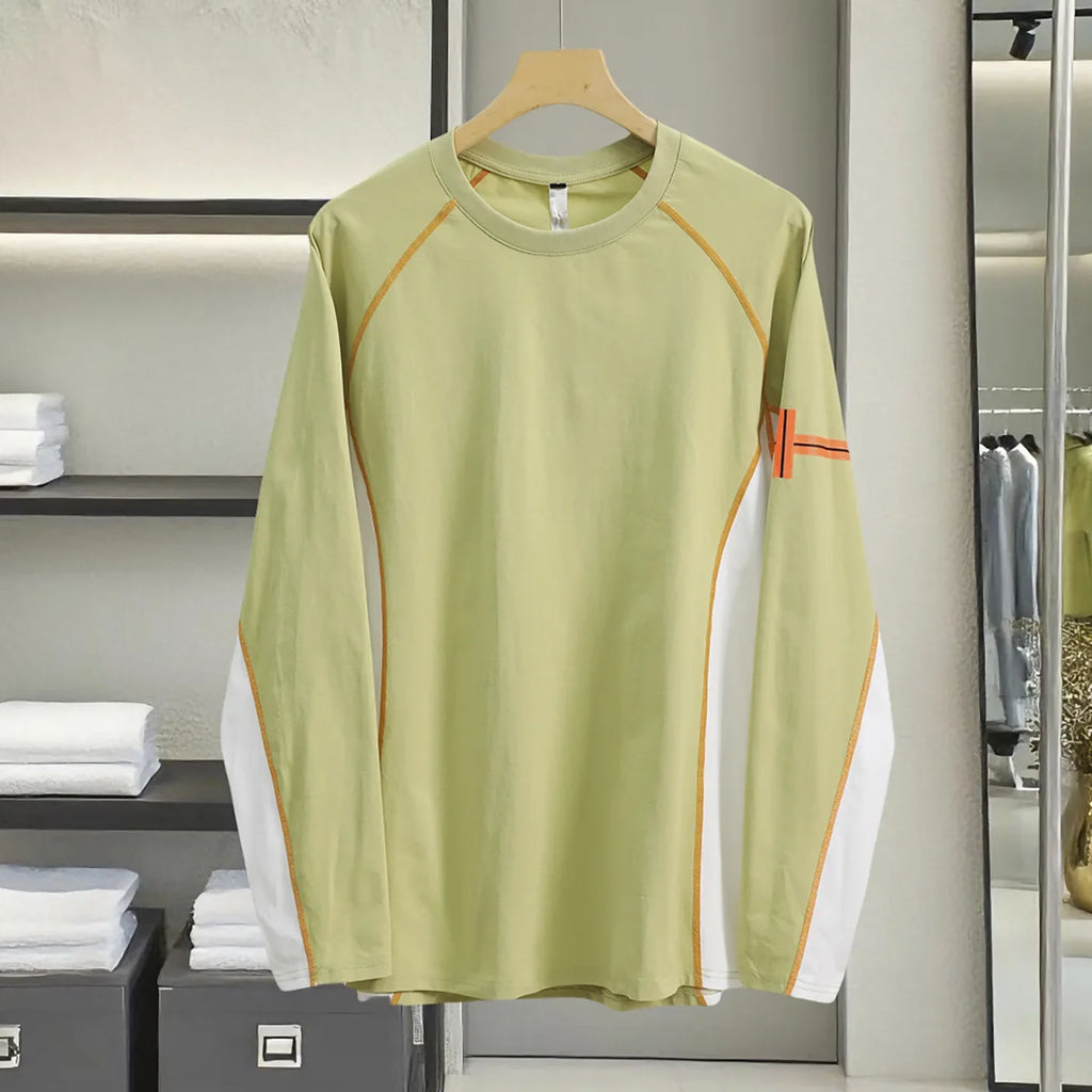 Men's Long Sleeve Shirt, UPF 50+ Sun Protection & Lasting Antibacterial (150 Washes), Quick-Dry Breathable