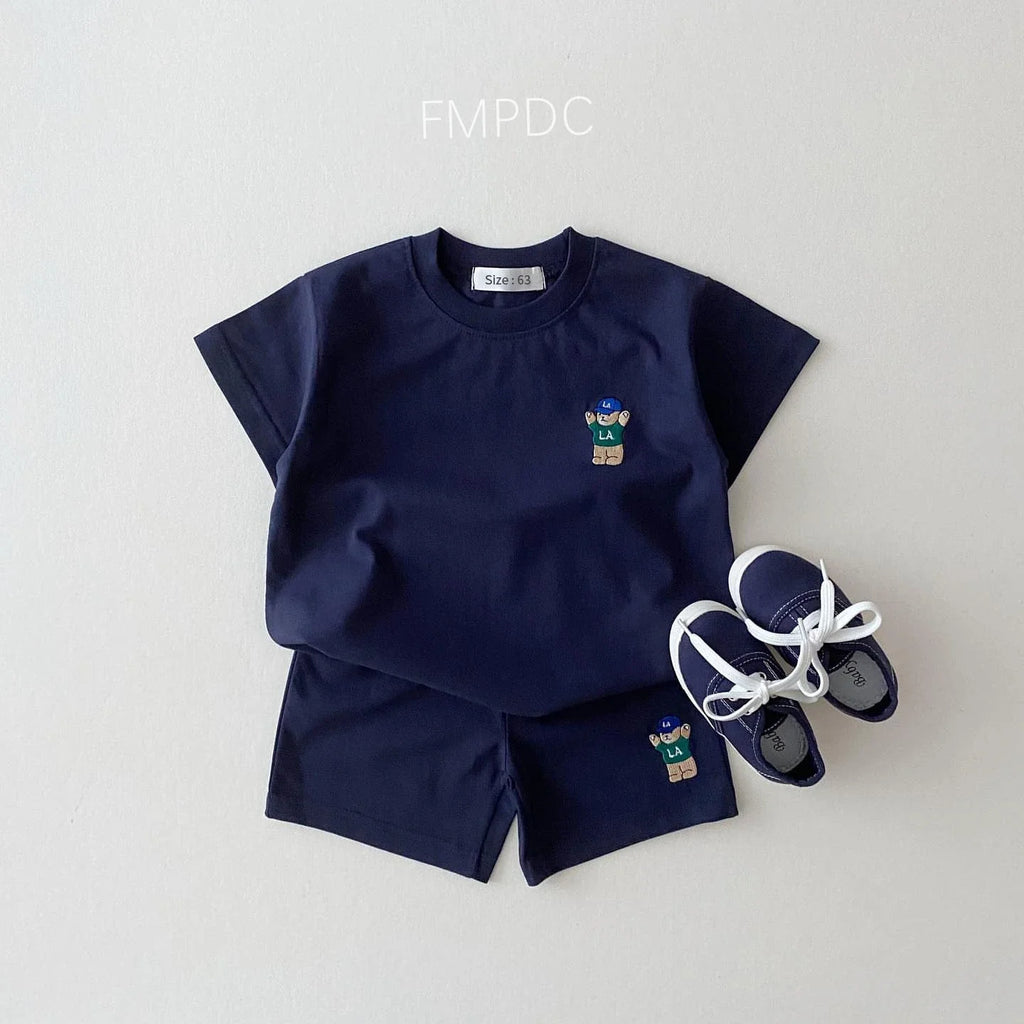 Baby Boys T shirts+Loose Shorts