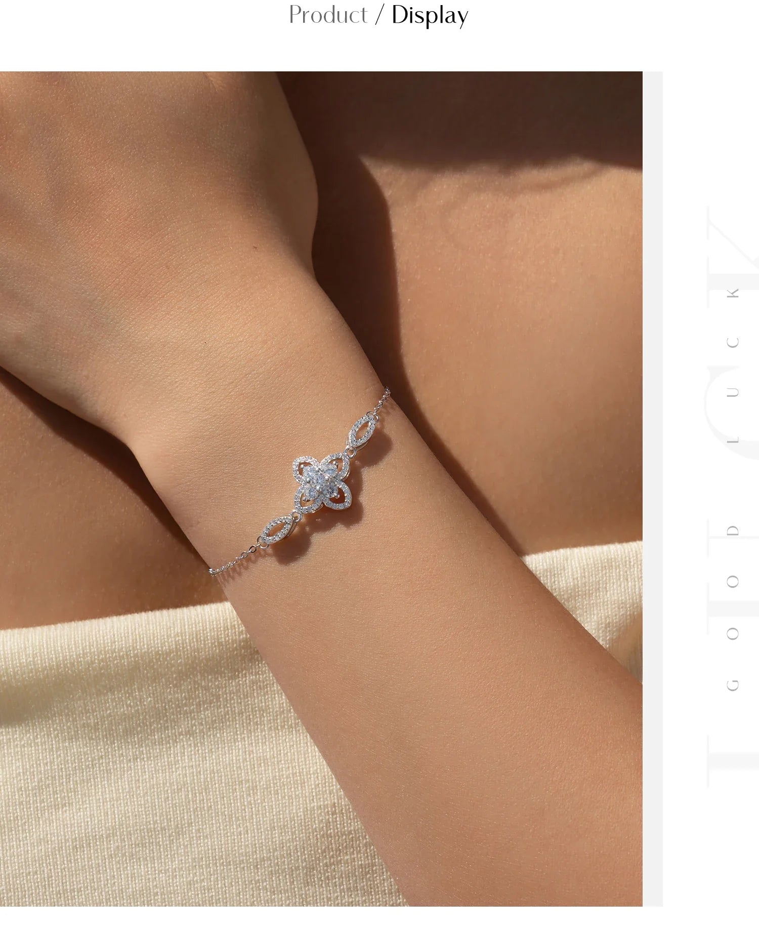 925 Sterling Silver Luxury Flowers Pendant Necklace Classic Daily Wear Jewelry Sets For Women Fine Bracelet