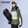 Ski Jacket Women Man Hooded Ski Wear Windproof Winter Overalls Hoodie Waterproof Outdoor Sports Clothing Snowboard