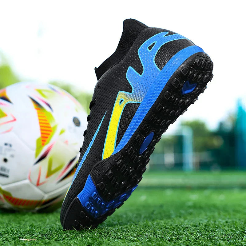 New Men Football Boots Grass Cleats High-top Non-Slip Soccer Shoes Futsal Sneakers High-quality Match Indoor Hot-selling Outdoor