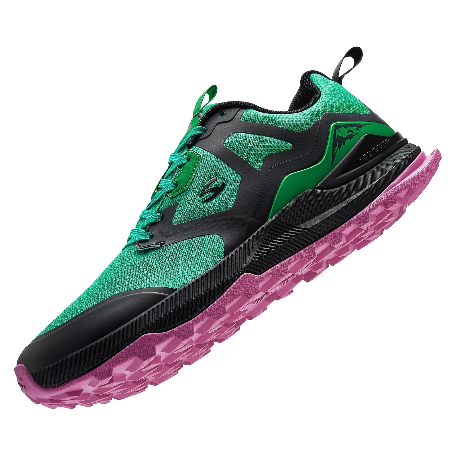 Unisex Hiking Shoes Women Men Trail Running Outdoor Sneakers Artificial Leather Non Slip Lace-Up Walking Shoes