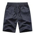 Big Size Men's Casual Shorts Summer Light Weight Shorts Outdoor Sports Cool Breathable Beach Relaxed Fit Cotton Cargo Shorts