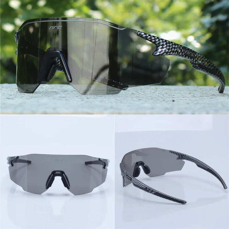 Men Cycling Sunglasses UV400 TR90 Sports Bicycle Glasses MTB Mountain Bike Fishing Hiking Riding Eyewear for Women sport