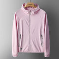 UPF50+ Summer UV Protection Hoodie Unisex Breathable Ice Silk Outdoor Sports Couple's Beach Street Style Lightweight Jacket