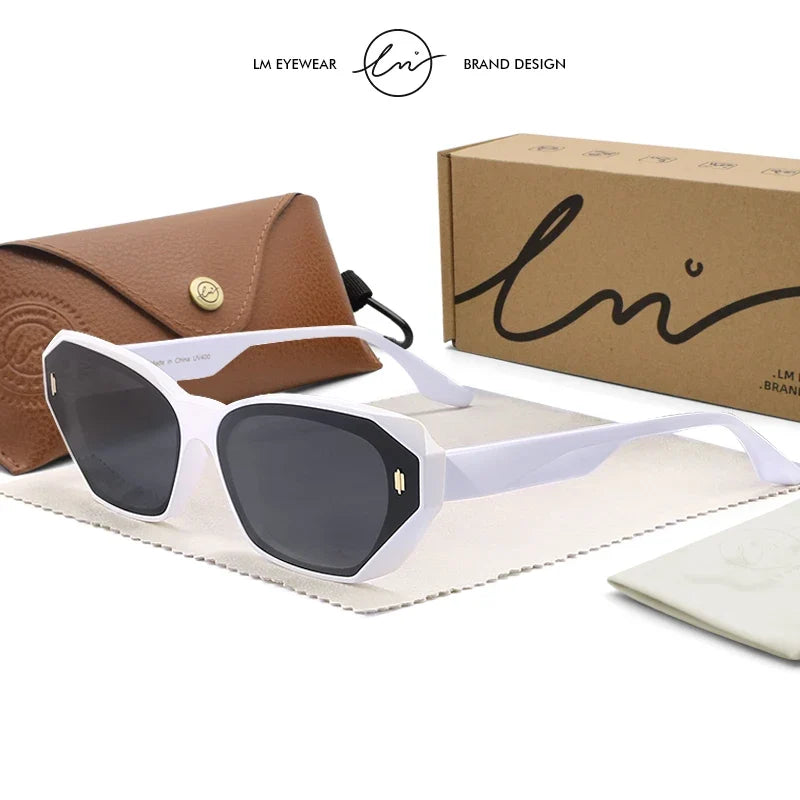 2024 Trending Cat Eye Polarized Sunglasses For Women Fashion TR90 Ladies Eyewear UV400 High Quality Gafas de sol