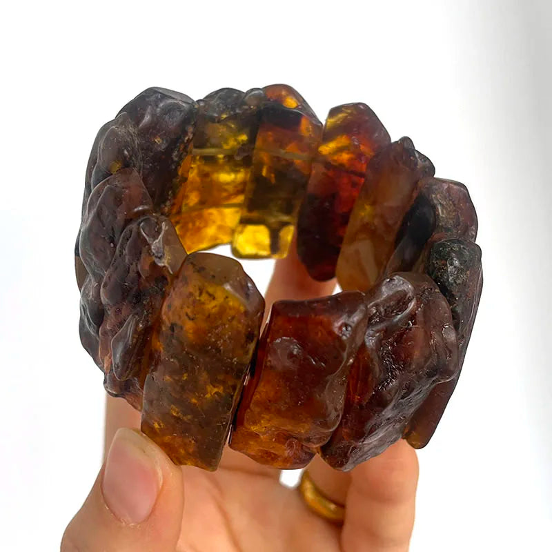 New Amber Bracelet&Bangle for Unisex Gogerous Gift 100% Natural Genuine Bead Factory Baltic Stone Europe Unique Jewelry Supplier