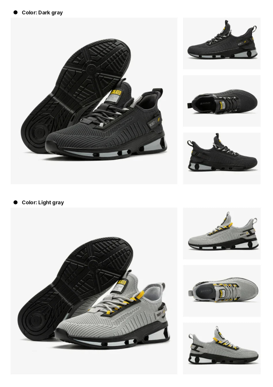 Lightweight Running Shoes For Men Casual Men's Designer Mesh Sneakers Lace-Up Male Outdoor Sports Walking Shoes
