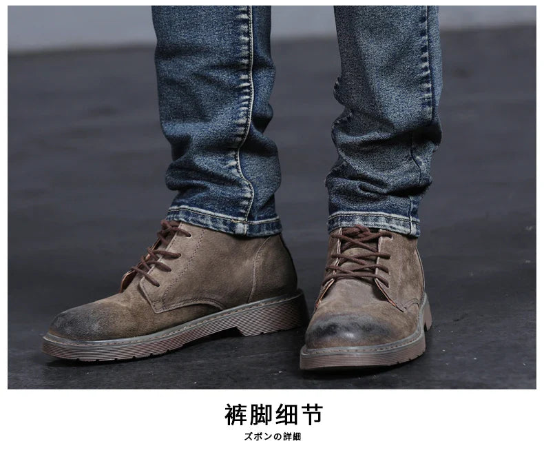 2026 Spring New Jeans Men's Slim Fit Straight Pants ClassicTrendy Retro Casual Long Pants Men's Korean Version Trousers
