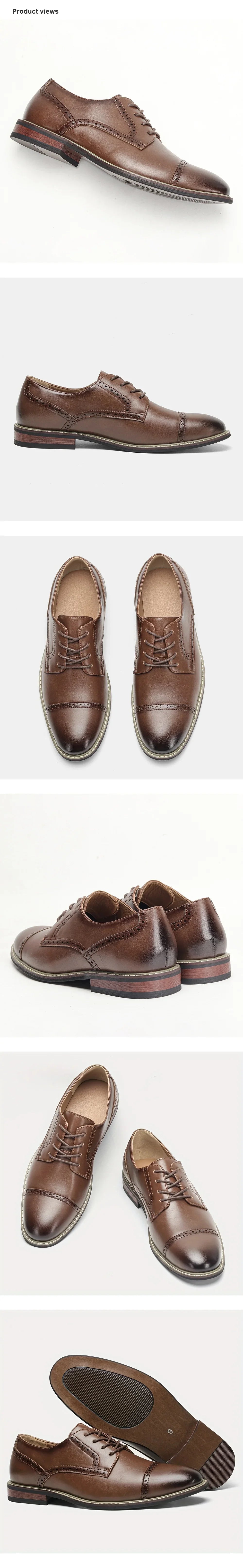 Social Shoe Male Comfortable Business Stylish Gentleman'S Men'S Dress Shoes Leather