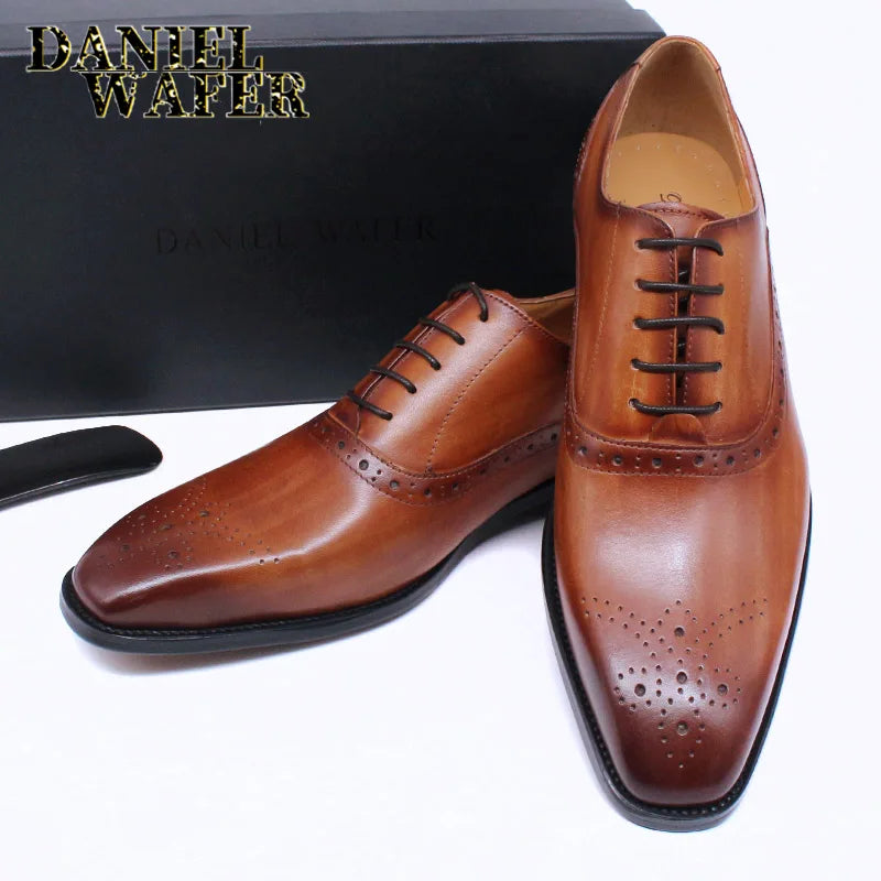 Men's Luxury Dress Shoes – Premium Leather Formal Footwear for Business & Events