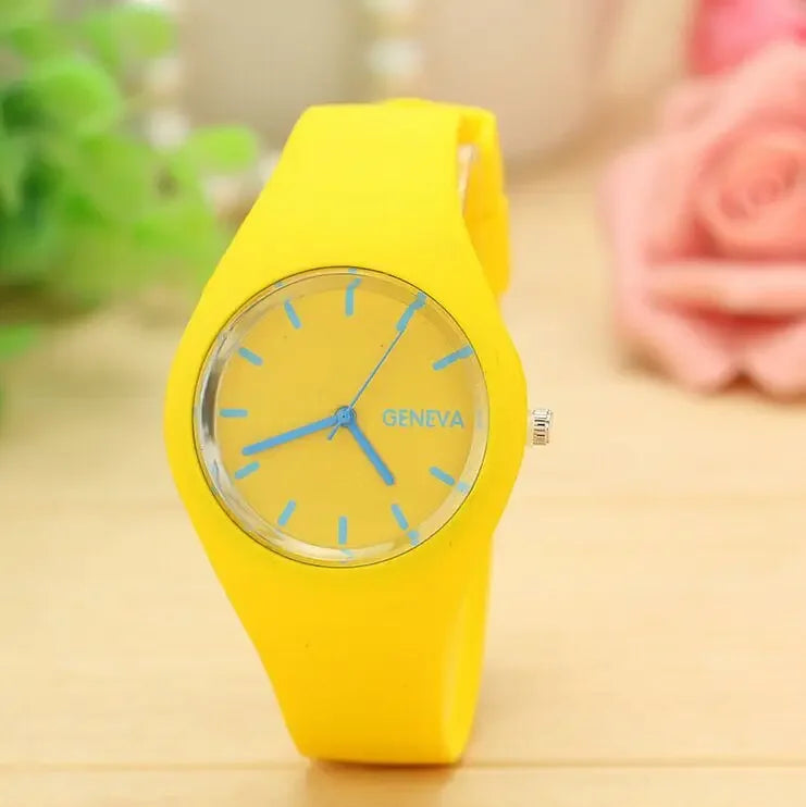 Women's Watches Famous Brand Quartz Watch Women Fashion Casual Sports Silicone Wristwatch Hot Kobiet Zegarka