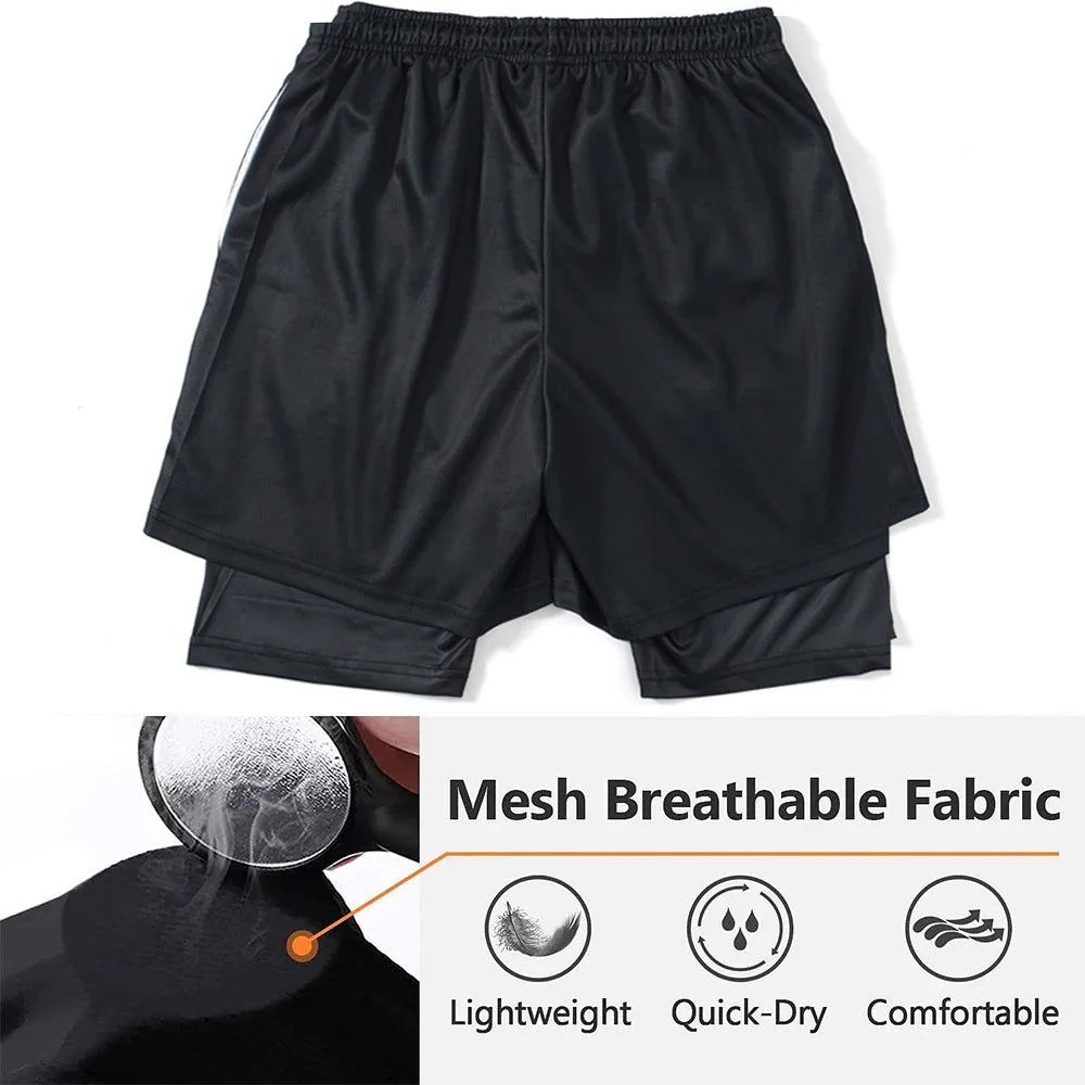 Y2K Summer Men Streetwear Anime Berserk Oversize Active Athletic Gym Short Pants Training Fitness Workout Track Shorts Clothes