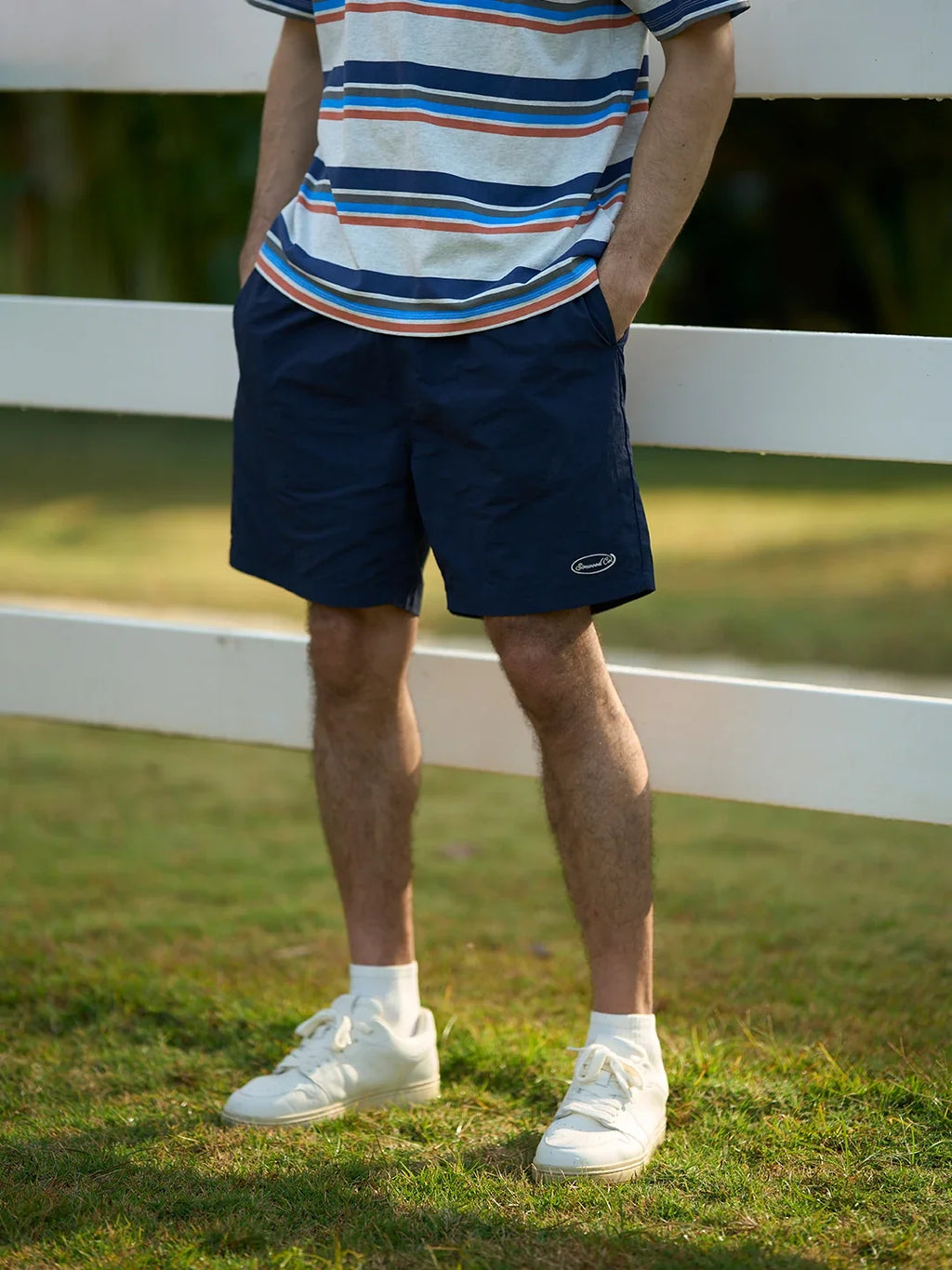 Quick Dry Nylon Shorts Loose Fit 130gsm Lightweight Summer Men's Essential Daily Wear Breathable Beach Shorts For Men