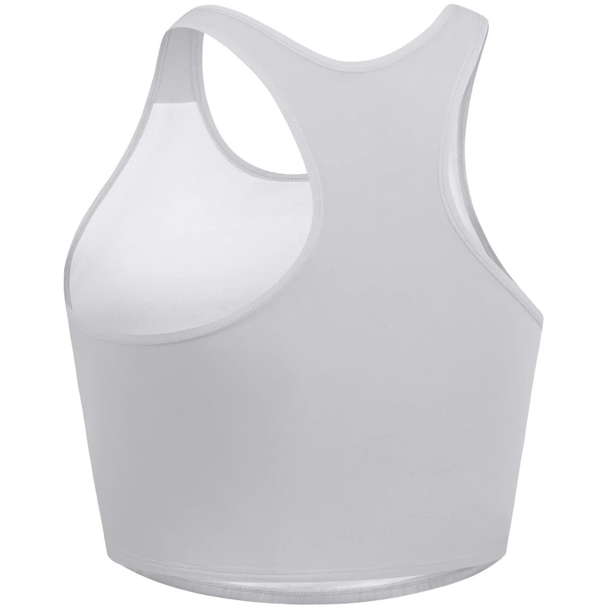 XUJI Transgender FTM Breathable Half Chest Binder Tank Top