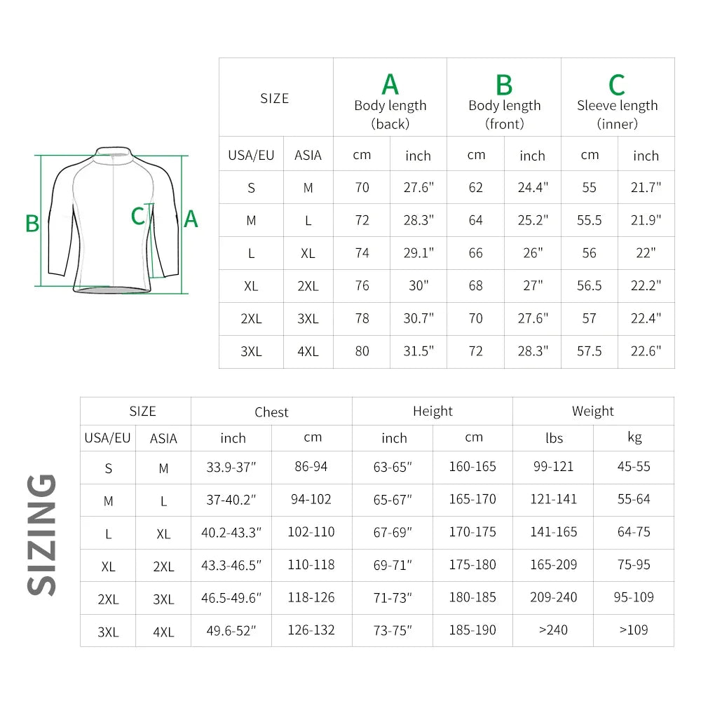 Winter Men's Cycling Jacket Waterproof Windproof Thermal Fleece Bike Jersey MTB Road Cycling Snowboarding Ski Jacket Coat
