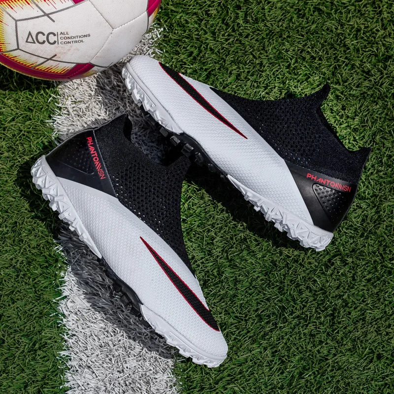 2025 Football Shoes New Men Match Sneakers Football Boots Cleats Mid-top Soccer Shoes High-quality Hot-selling Non-Slip FG/TF Fu