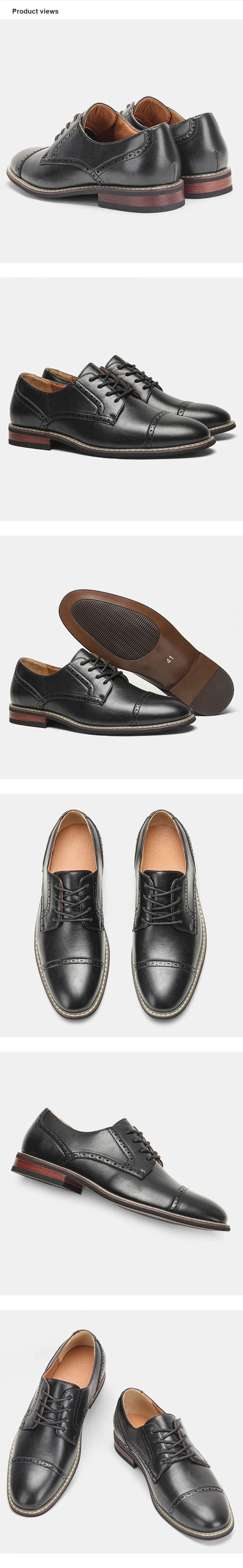 Social Shoe Male Business Comfortable Gentleman'S Stylish Formal Shoes Men