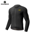 Autumn Winter Bicycle Jackets Men High Elastic Thermal Fleece Bike Coat Non-Slip Comfortable Cycling Jerseys Clothing