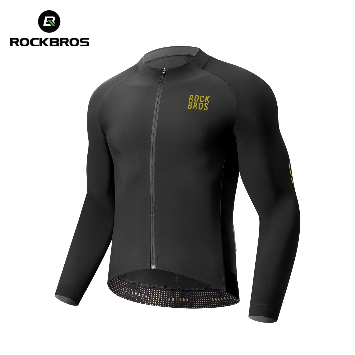 Autumn Winter Bicycle Jackets Men High Elastic Thermal Fleece Bike Coat Non-Slip Comfortable Cycling Jerseys Clothing