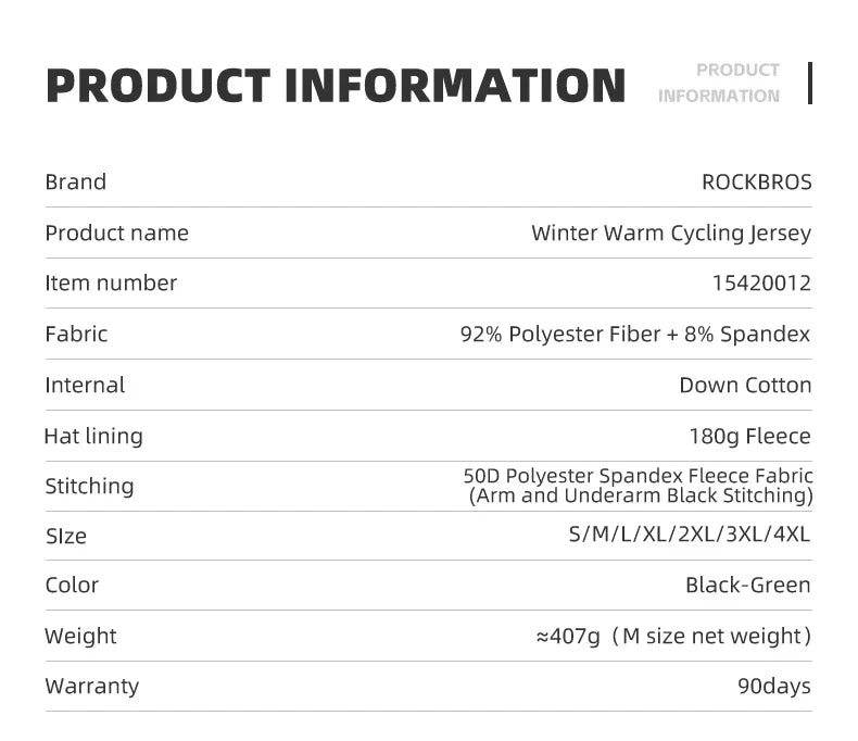 Winter Thermal Fleece Cycling Jersey Men's Ultralight Down Jacket MTB Road Bicycle Clothing Long Sleeve Ciclismo Coat