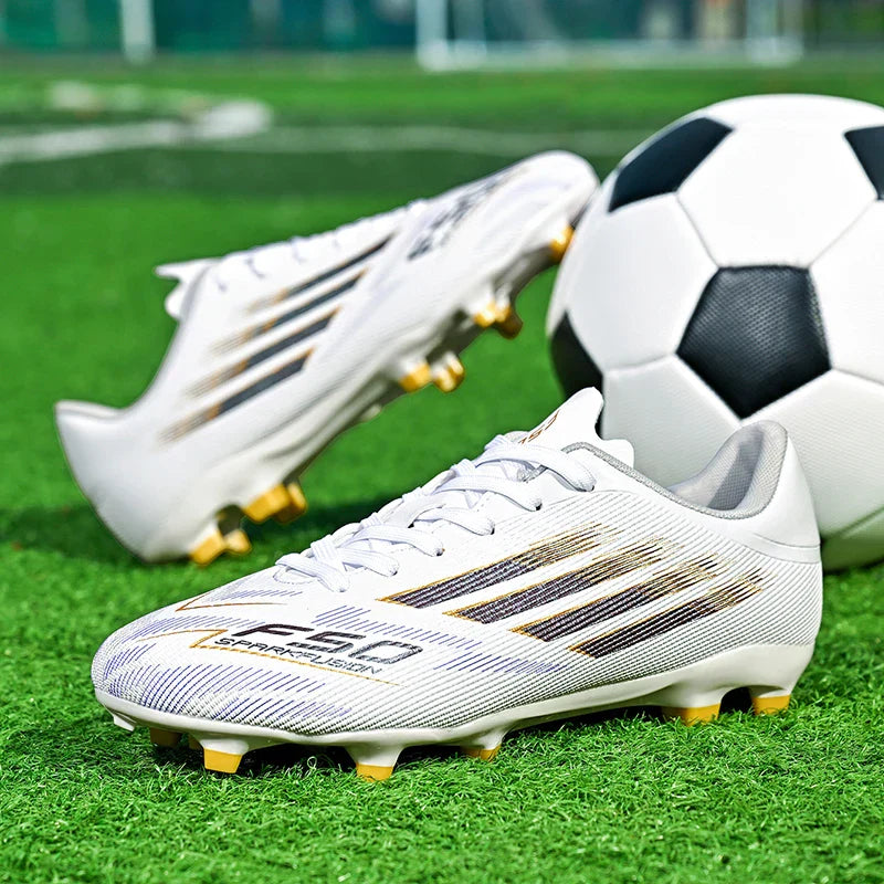 New Men Football Boots Soccer Shoes Boys Sneakers Match Ankle Non-Slip TF/FG Professional Comfortable Sports Shoes Unisex