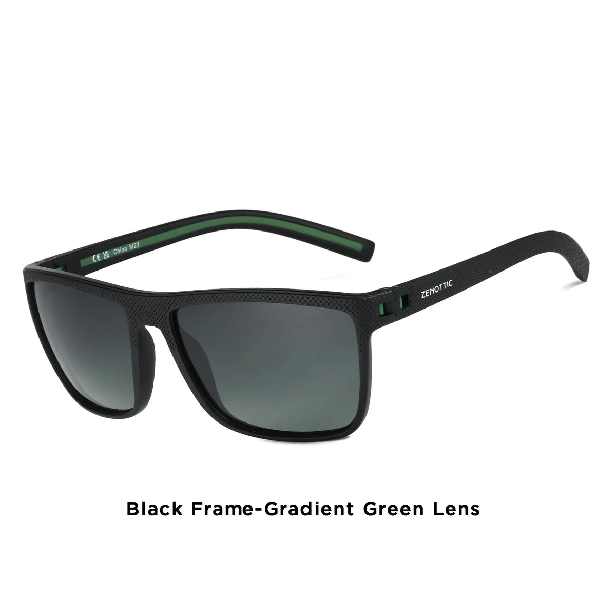 Retro Polarized Sunglasses for Men Lightweight TR90 Frame UV400 Protection Square Sun Glasses Night Vision Goggles