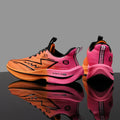 Men Sport Shoes Professional Cushioned Carbon Plate Running Shoes Breathable Lace-up Casual Sneakers Marathon Athletic Footwear