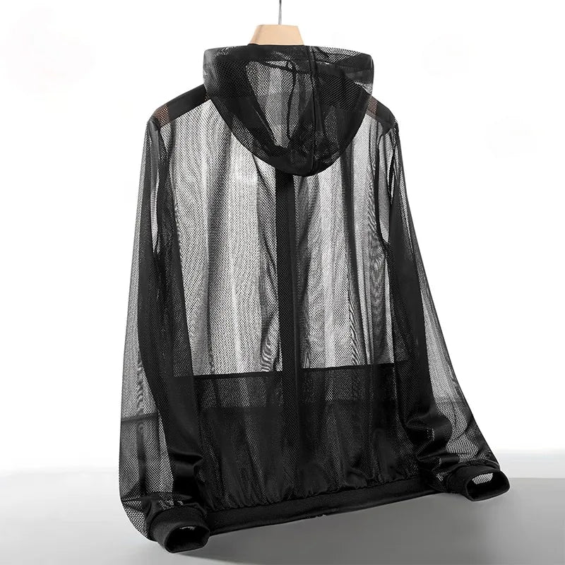 Summer UPF 50+ UV Sun Protection Skin Coats Men Ultra-Light Sportswear Hooded Outwear Men Breathable Casual Jackets Man