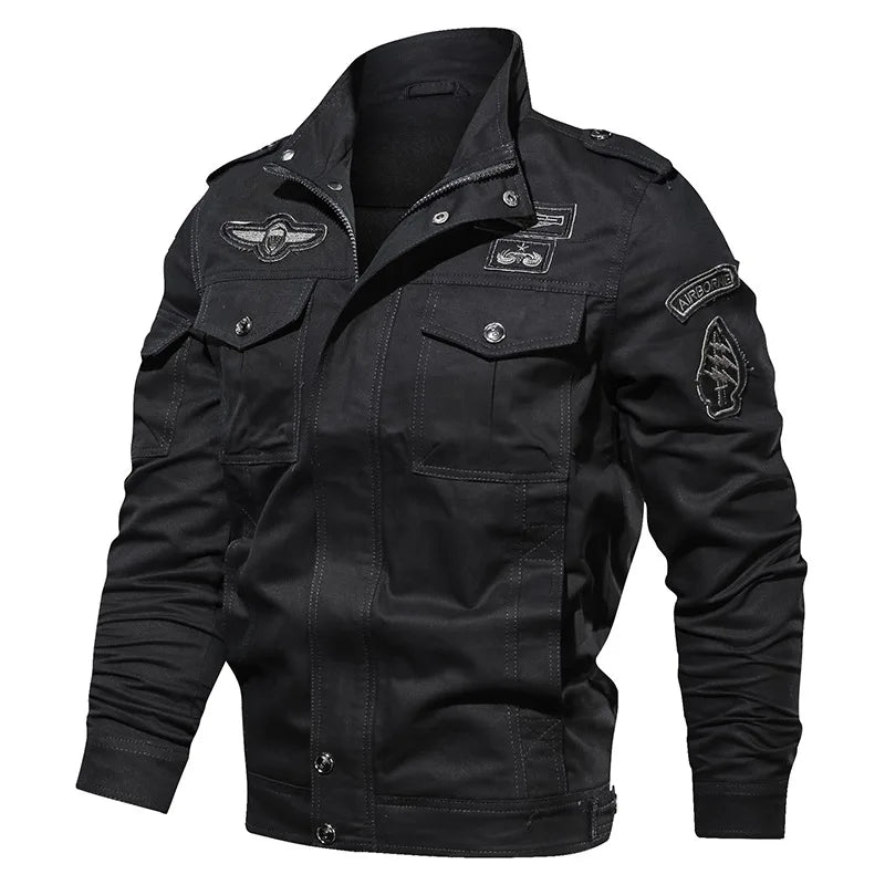 Men's Jacket Coat Casual Cotton Outdoor Quality Cotton Outwear Design Male Autumn Jacket
