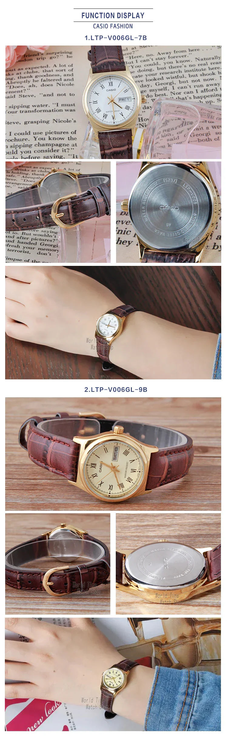 watch women watches top brand luxury set Waterproof Quartz watch women ladies Gifts Clock  watch reloj mujer LTP-V006
