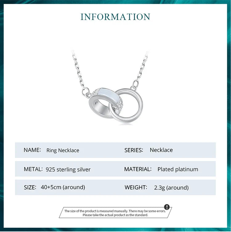 2024 New Solid 925 Sterling Silver Connected Star/Heart/Cat Pendant Necklace for Women Valentine's Day Gift Fine Jewelry