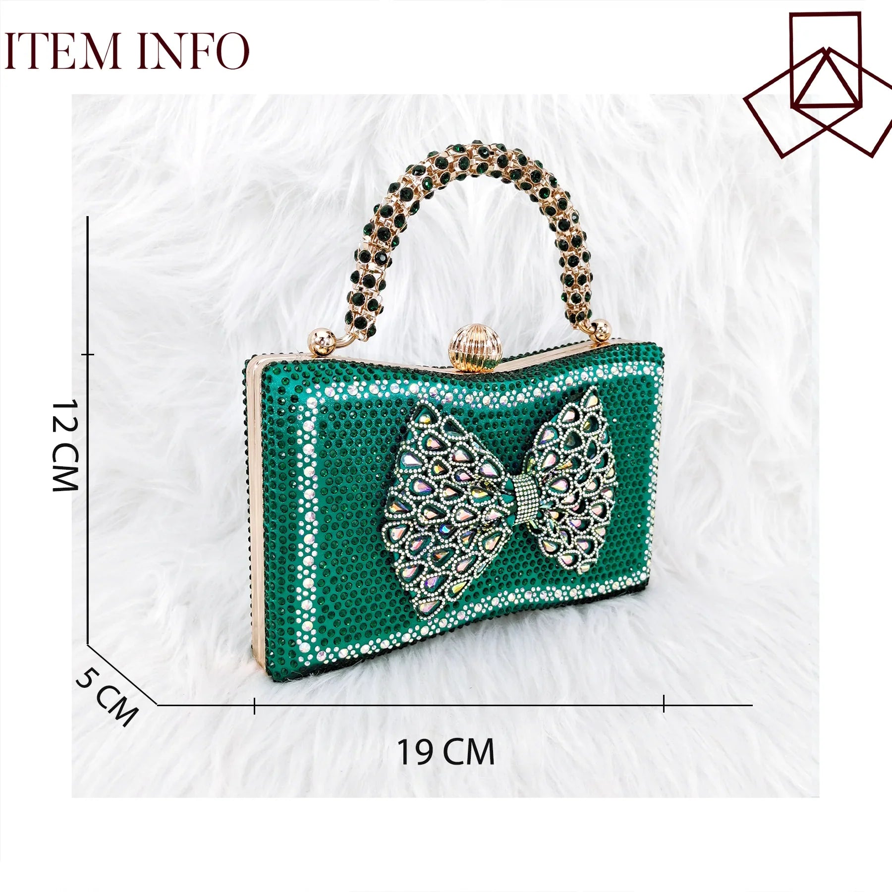 princess style  Young Girl Rhinestone-encrusted Bag & Comfortable  High Heels