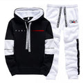 Autumn Winter Mens Tracksuit Print Casual Sweatshirts Sportswear Outdoors Sports Jogging Mens Clothing Single Piece Hoodie Pants
