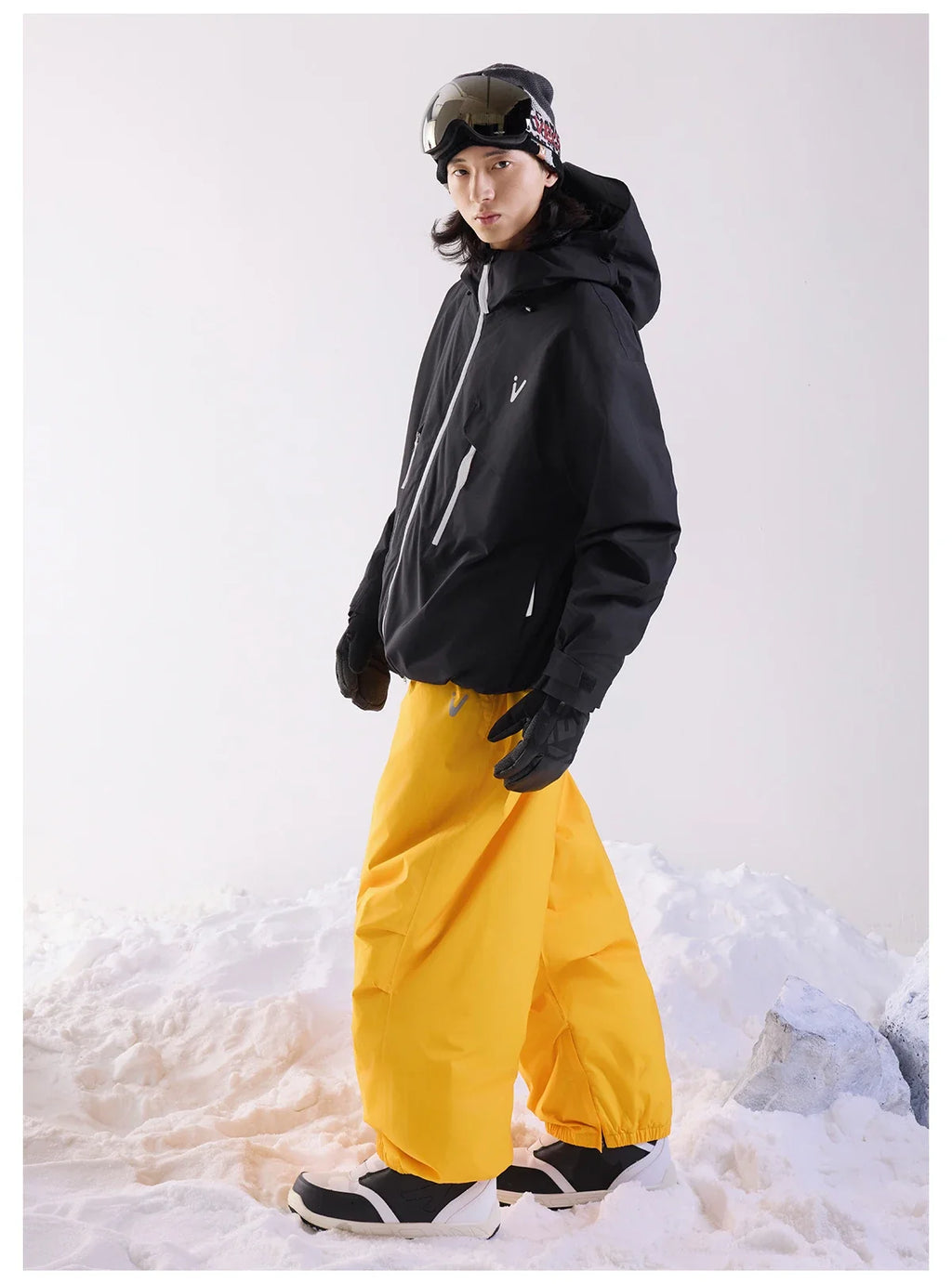 Men Women 3L Cotton Ski Jacket Ski Pants Winter Warm Windproof Waterproof Outdoor Sports Snowboard Ski Coat Trousers