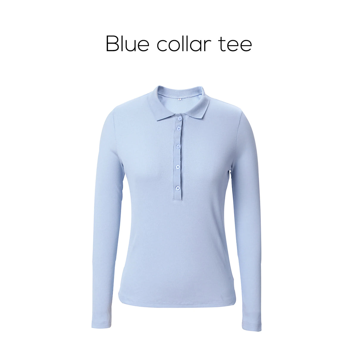 AP 2025 Spring and Summer Women Turn-down Collar Tee Soft Lady Cotton Blend Skirt Comfortable Casual