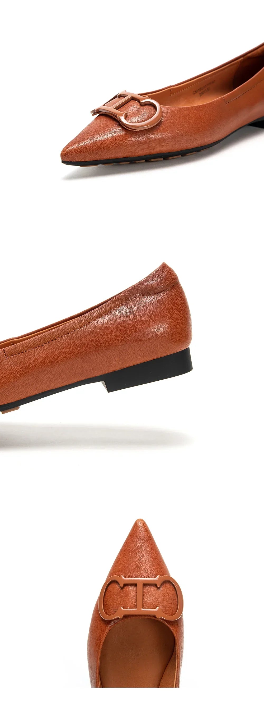 Women's Flats Simple Solid Coloured Classic Fashionable Style Pointed Toe Suitable for Business Office Comfortable For Girls