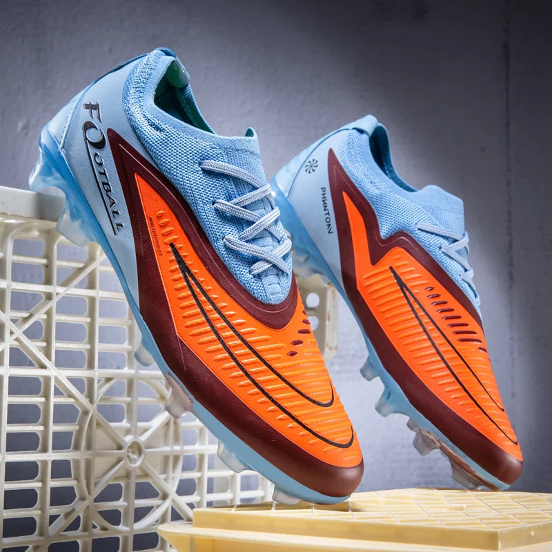 New Men Soccer Shoes Professional Sneakers Match Comfortable Football Boots Non-Slip TF/FG Ankle Boys Sports Shoes Unisex