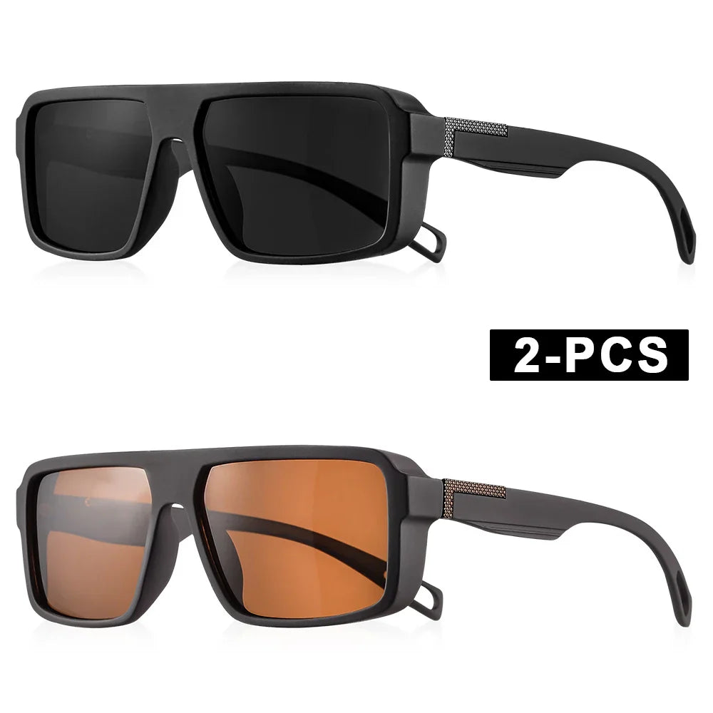 CRIXALIS Classic Square Polarized Sunglasses for Men Women Fashion Sports Sunglasses Male Vintage Outdoor Driving Fishing Shades