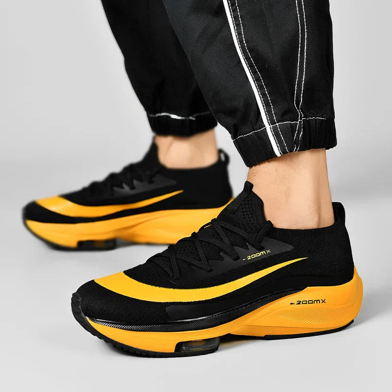 Men Running Shoes Breathable Race Cushioning Outdoor Jogging Sneakers Trainer Luxury shoes Couple Non-Slip Mesh Off-road Shoes