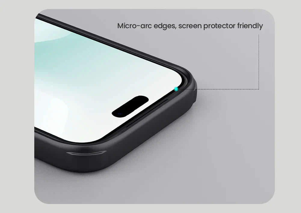Nillkin For iPhone 17 Pro Max 17Pro Frosted Shield Pro Case PC+TPU Airbags Shockproof Anti-Scratch Phone Cover