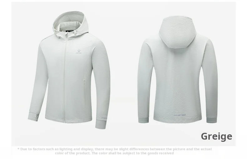 Men's Windproof Thermal Hooded Jacket Outdoor Running Jacket All-around Training Fitness Cardigan