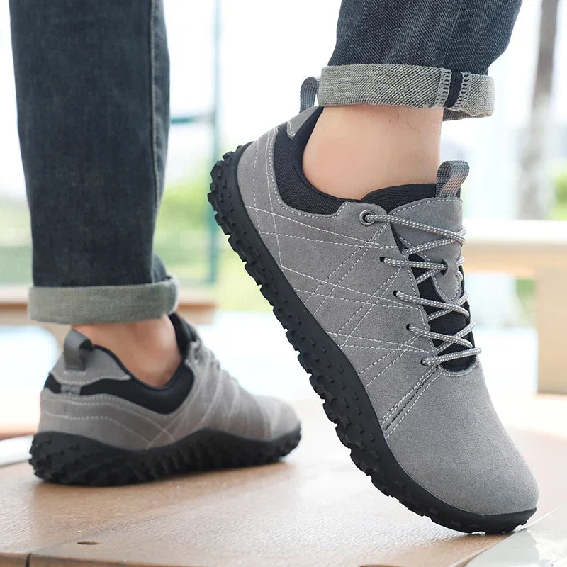 Outdoor Wide Toe Barefoot Men Hiking Shoes Minimalist Walking climbing Shoes Comfort Breathable Zero Soles Man Casual Sneakers