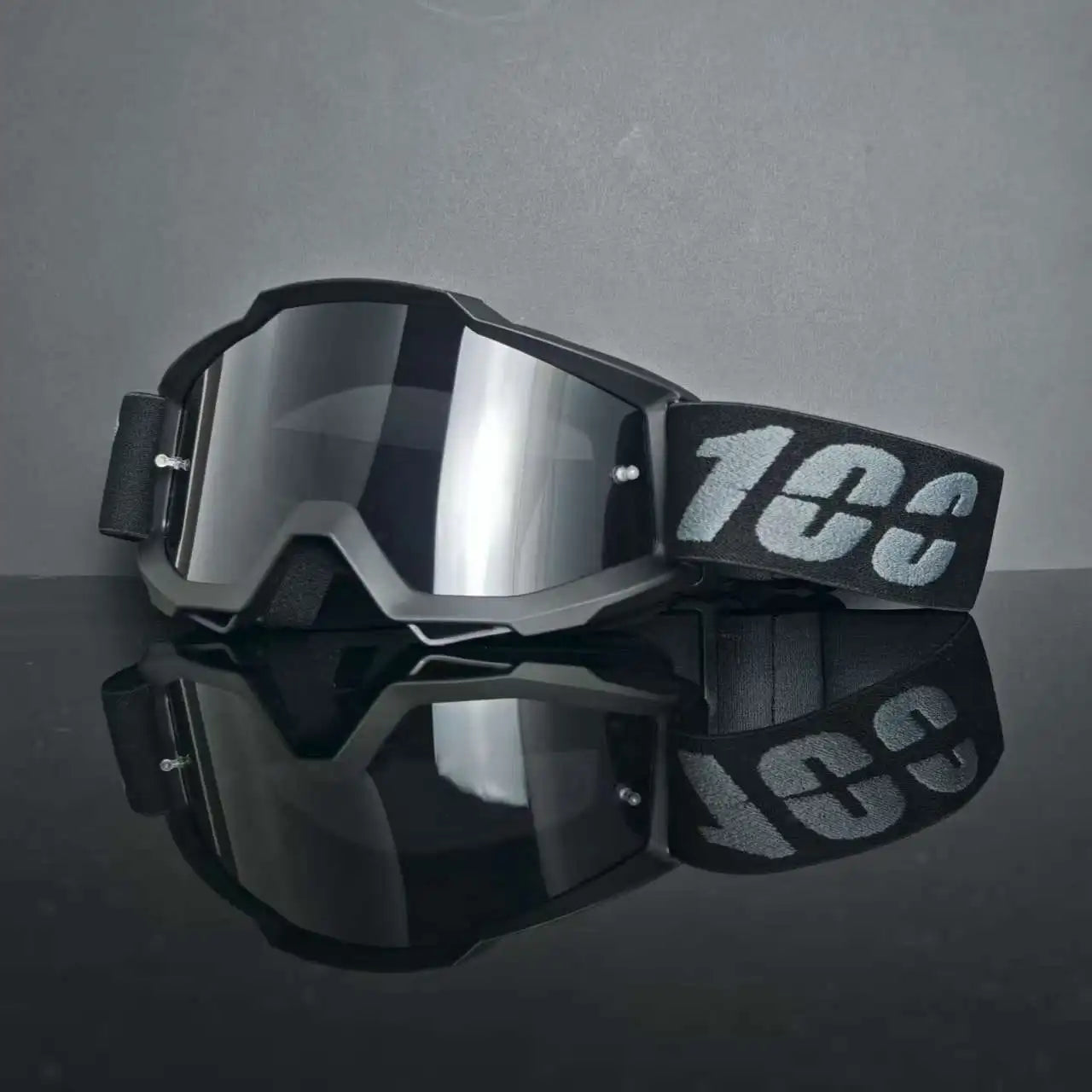100 Motorcycle Goggles Cycling Glasses Outdoor Off-Road Ski Outdoor Sport MX ATV Dirt Bike Racing Motocross