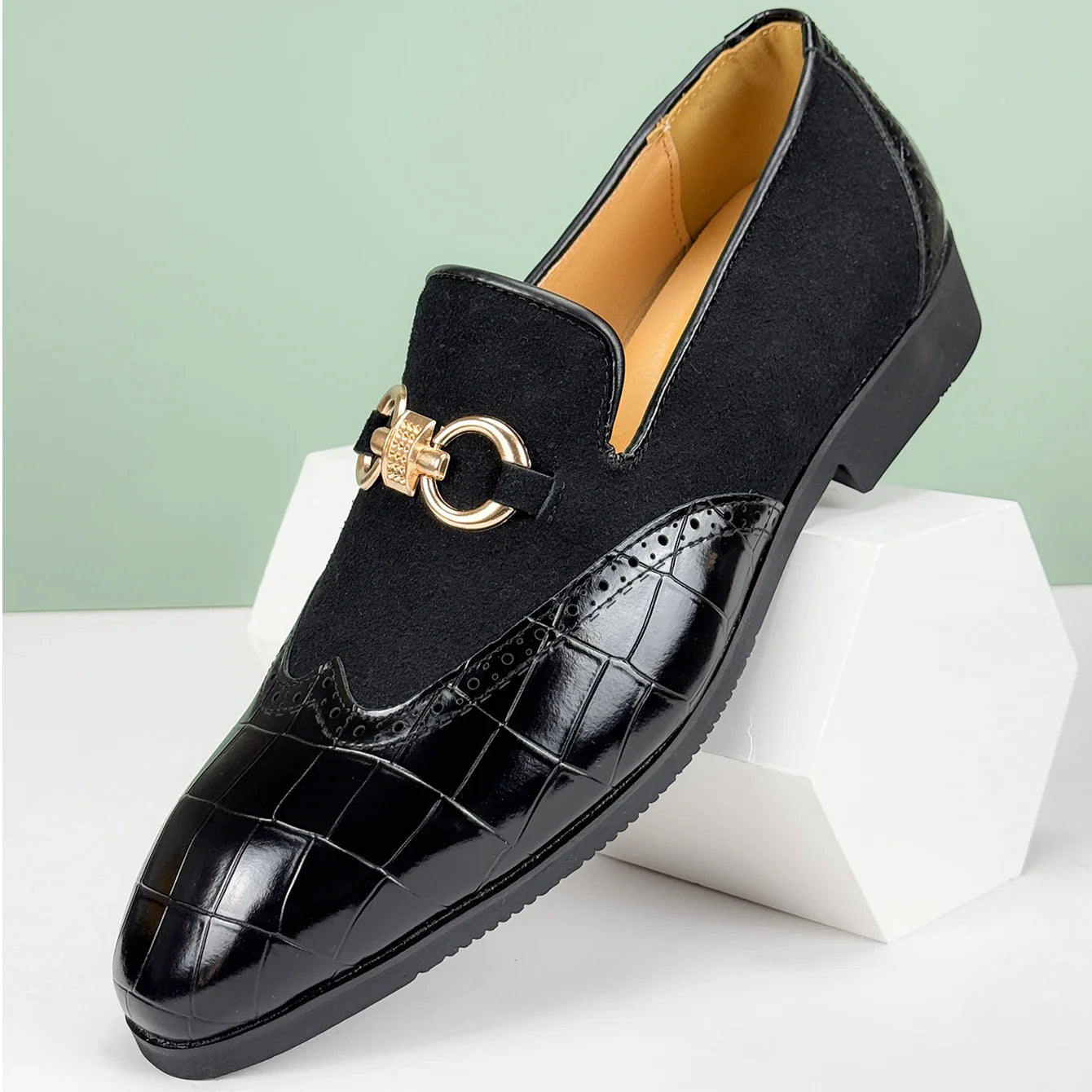 Men's Formal Leather Shoes – Classic Office & Wedding Dress Footwear EU 40–48