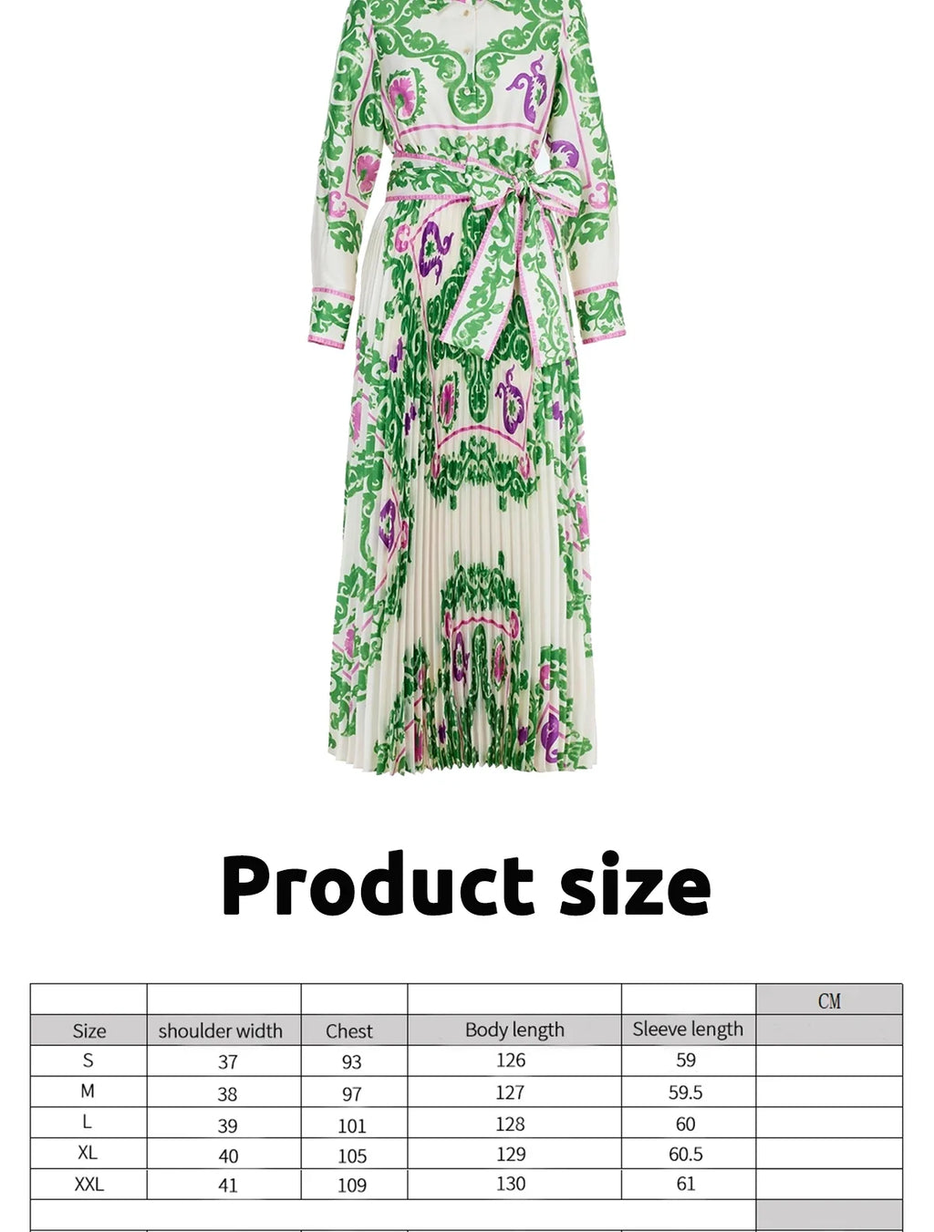 Elegant Women's Printing Dresses Lace Up Neck Long Sleeve Elegant Dress 2024 New Autumn Robe Midi Shirt Dress